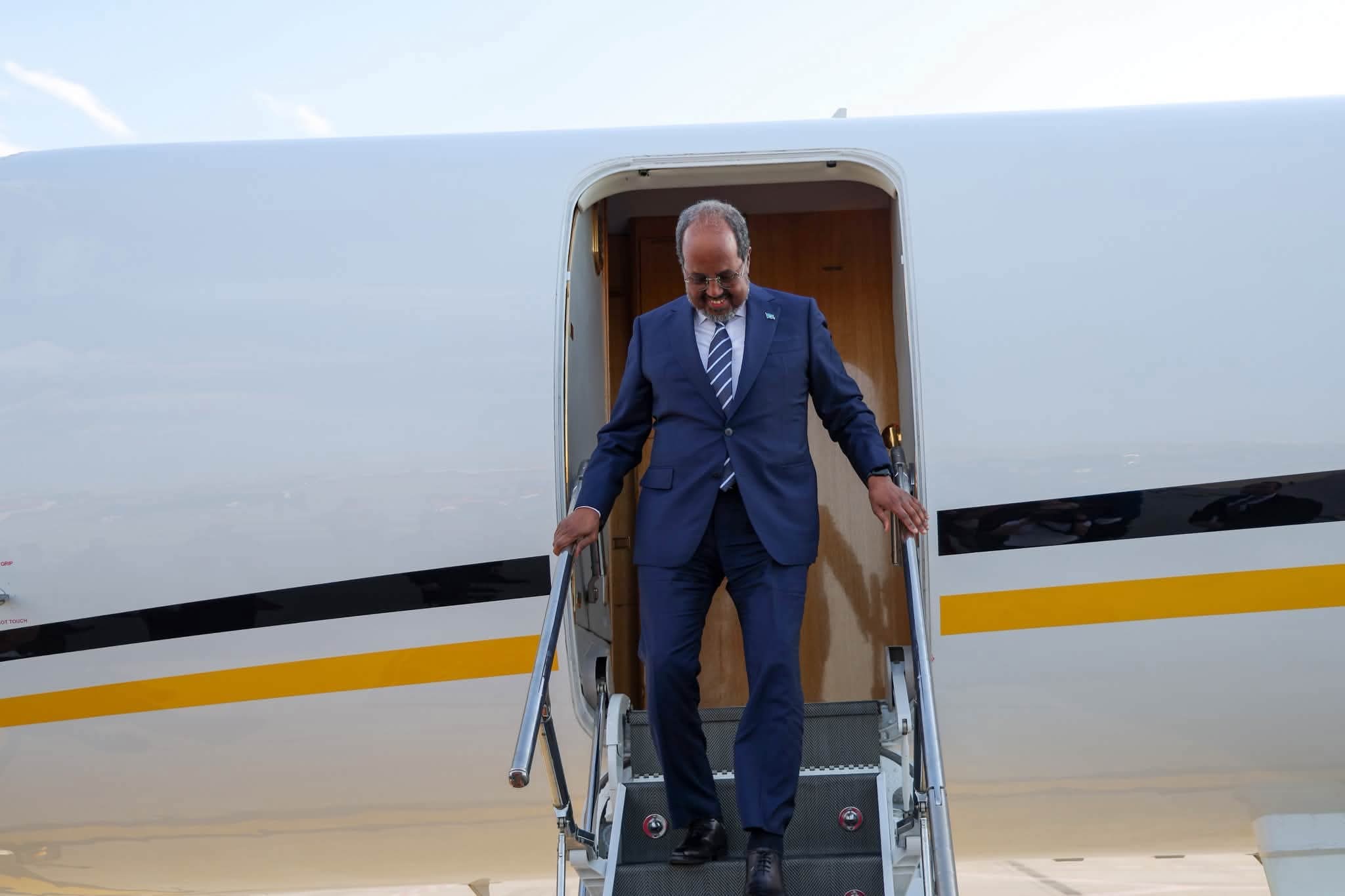 Madaxweyne Xasan Sheekh oo gaaray dalka Serbia