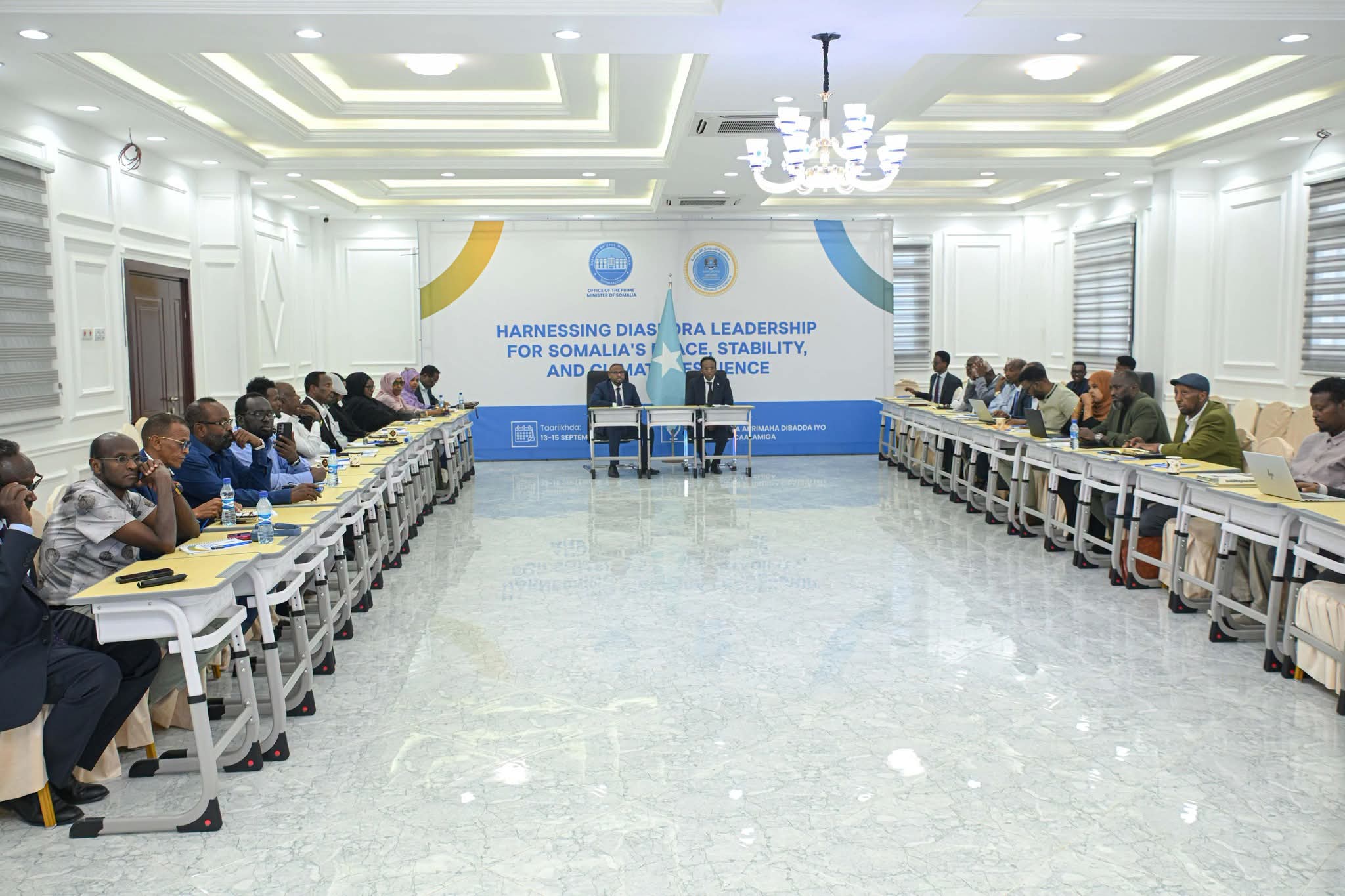 Dowladda Soomaaliya oo daah furtay Shirweynaha  Hoggaamiyeyaasha Qurba-joogta ee  Qorshayaasha Dowladda