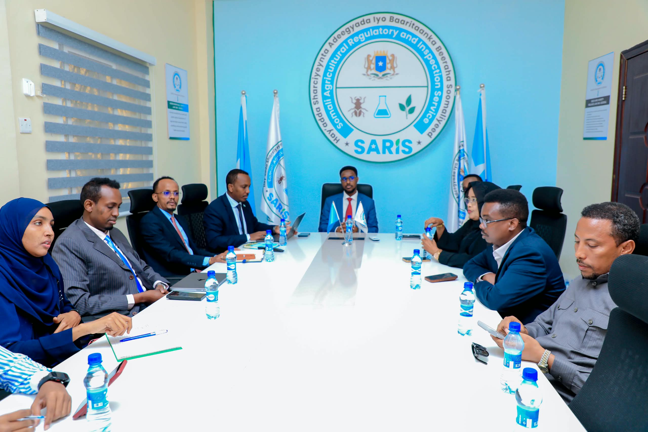 Guddiga Beeraha, Horumarinta Reer Miyiga, Xoolaha iyo Kheyraadka Badda ee Golaha Shacabka oo kormeer shaqo ku tegay xarunta SARIS