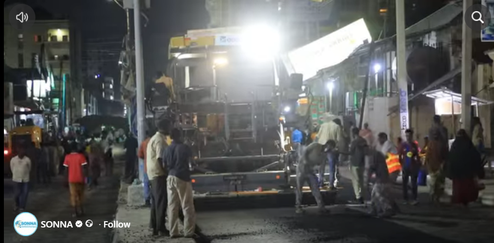 Mamulka Gobolka Banaadir oo kormeeray waddooyin ay ku socdaan howlo dayactir ah