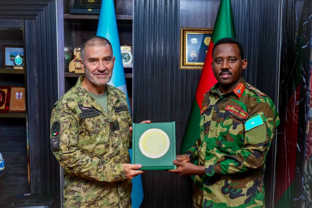 Taliyaha ciidanka XSD oo qaabilay taliyaha taliska hawlgalada wadajirka ah ew Talyaaniga