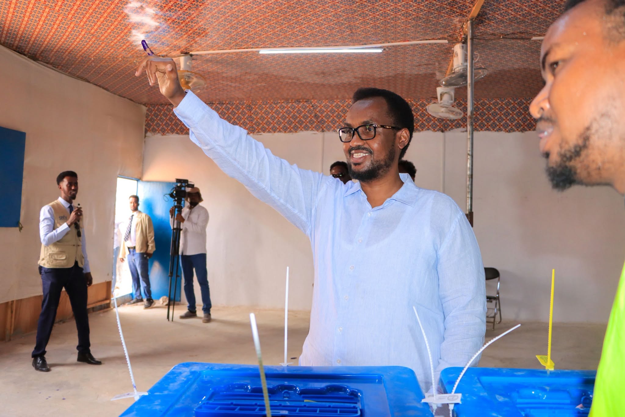 Musharraxa Hoggaamiyaha Galmudug ee Ururka JSP oo ka codeeyay Gaalkacyo