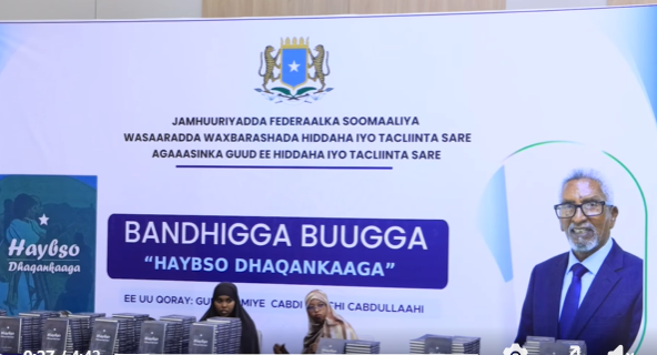 Bandhigga Buug loogu magacdaray “Haybso Dhaqankaaga”  oo Muqdisho lagu qabtay