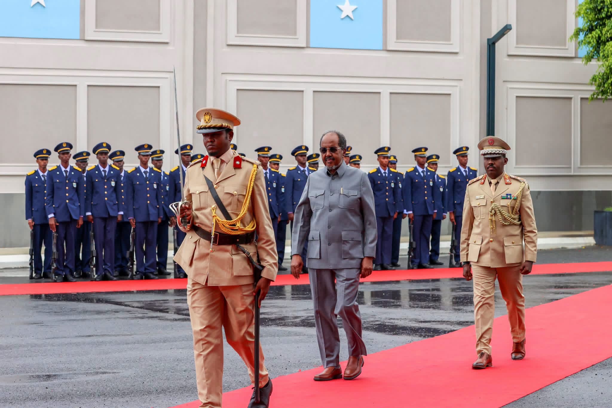 MADAXWEYNE XASAN SHEEKH OO KA QAYB GALAY MUNAASABADDA QARAN EE XUSKA MAALINTA CALANKA