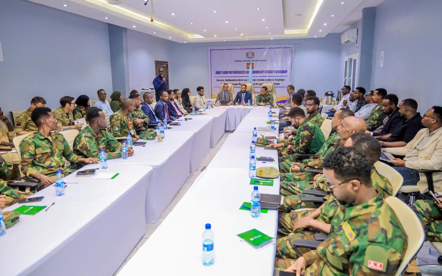 Kulan looga hadlayay u diyaar-garowga fatahaadaha oo manta lagu qabtay muqdisho