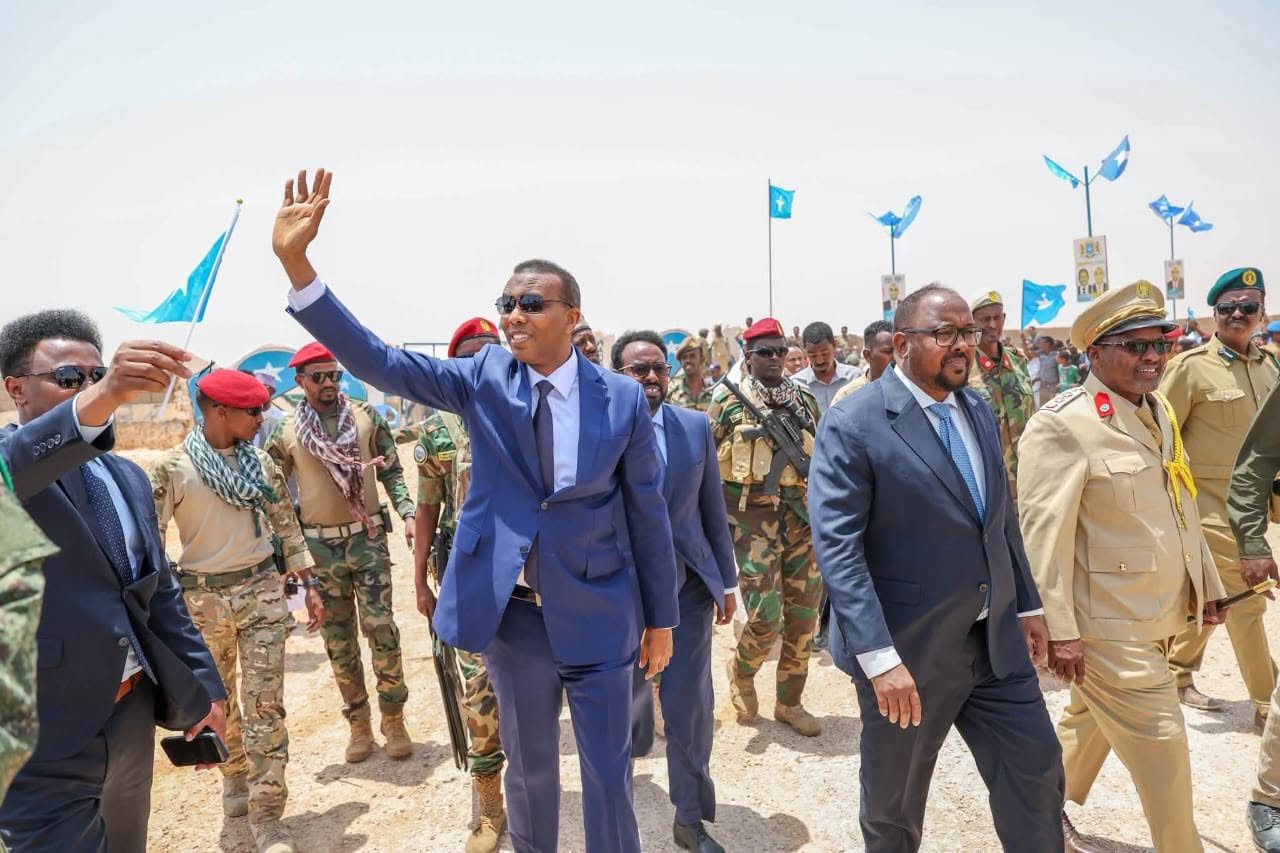 Waziri Mkuu Awasili Las Anod kwa Maadhimisho ya Mwaka wa Kwanza wa Jimbo la Kaskazini Mashariki